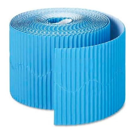 Pacon Corporation Pacon Bordette Decorative Border, 2 1/4" x 50' Roll, Brite Blue 37176